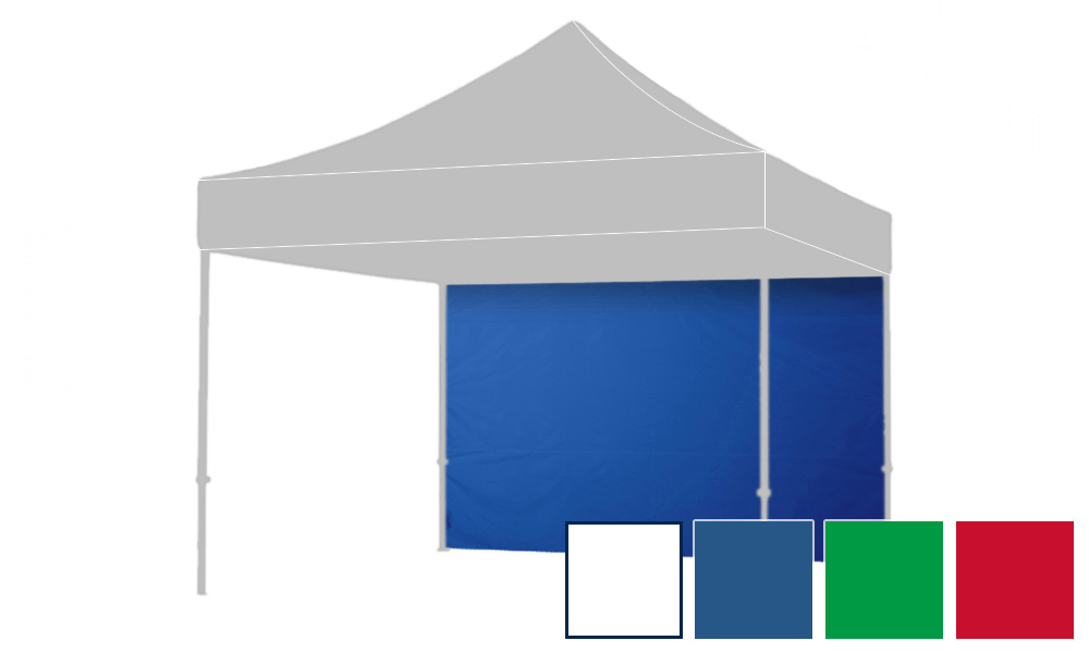 ［イージーアップ（EZUP）］横幕（サイドシート）3.0m側用 スタンダード単色（白/青/緑/赤）